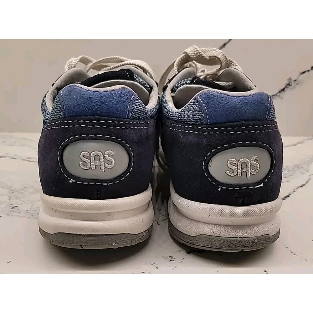 SAS Tour Mesh LT Marine Womens Size 6M Blue Tripad Comfort‎ Shoes